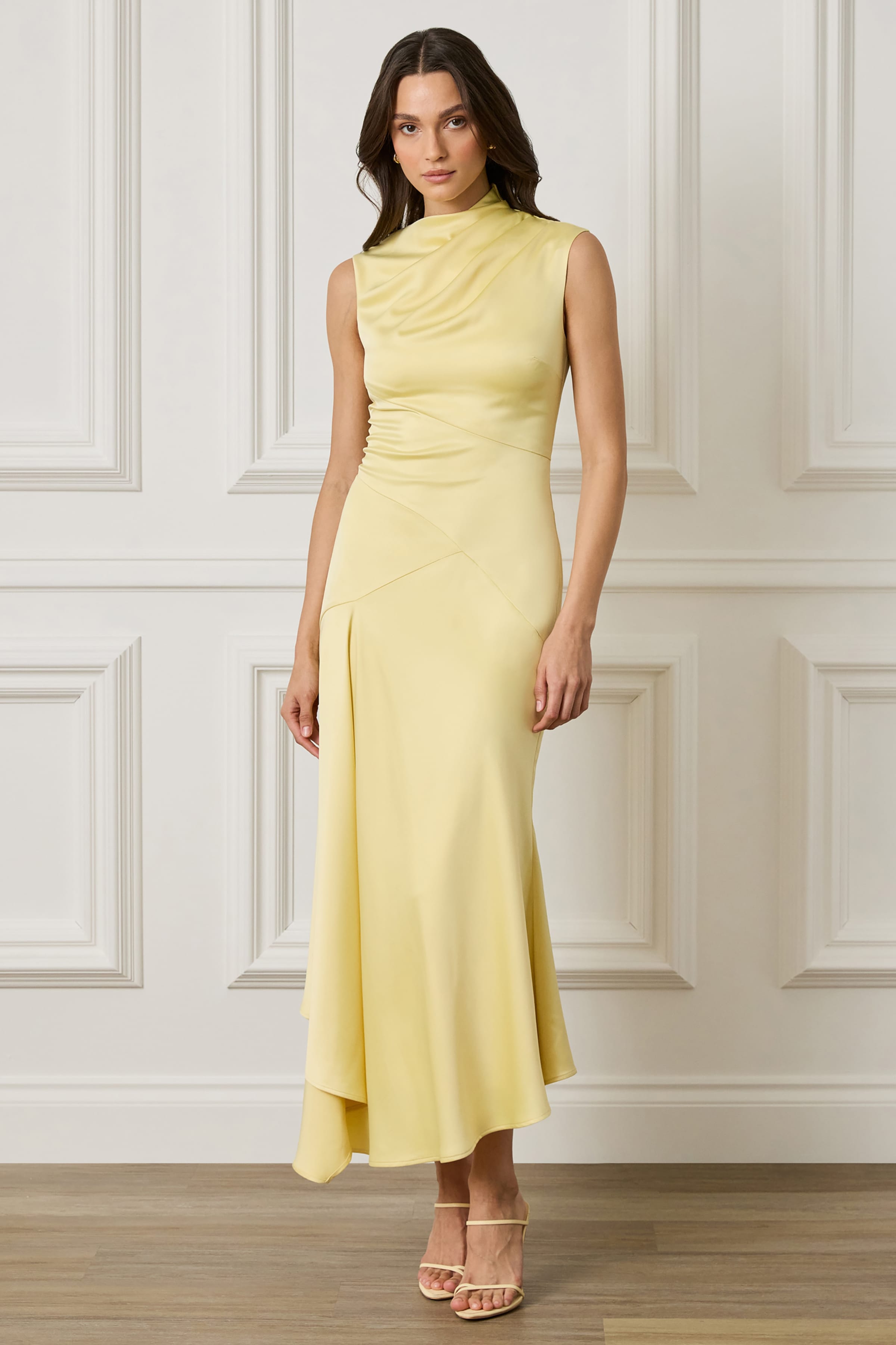 off the shoulder formal midi dress Diana Midi A-Line Off-Shoulder Dress