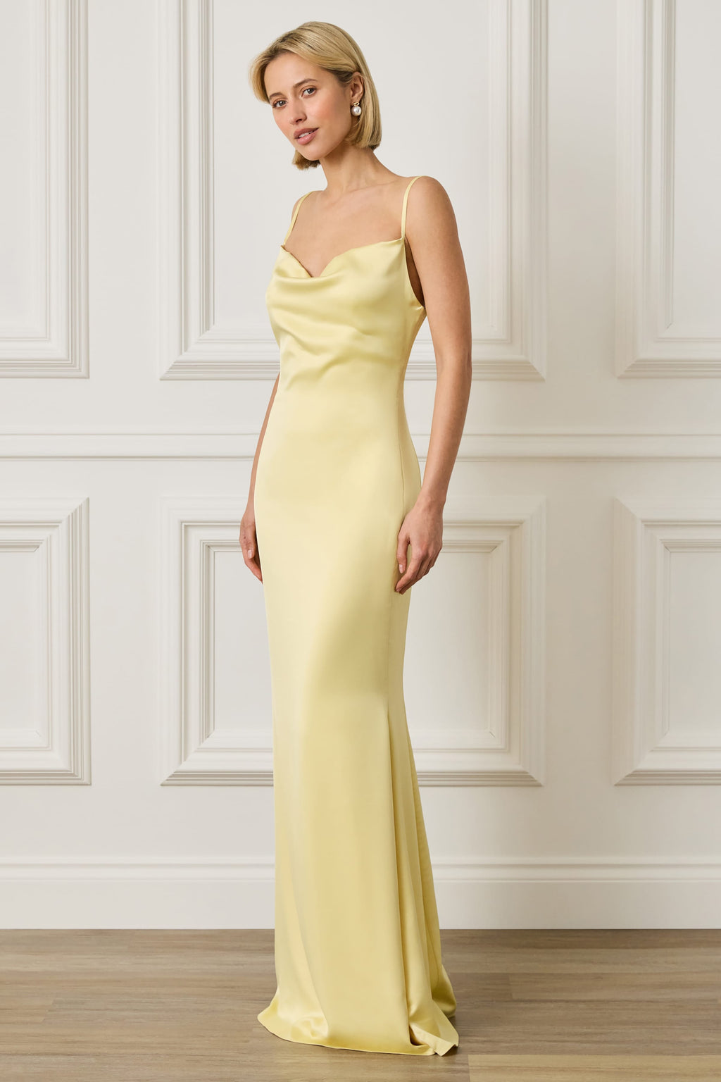 PENNY Satin Maxi Dress