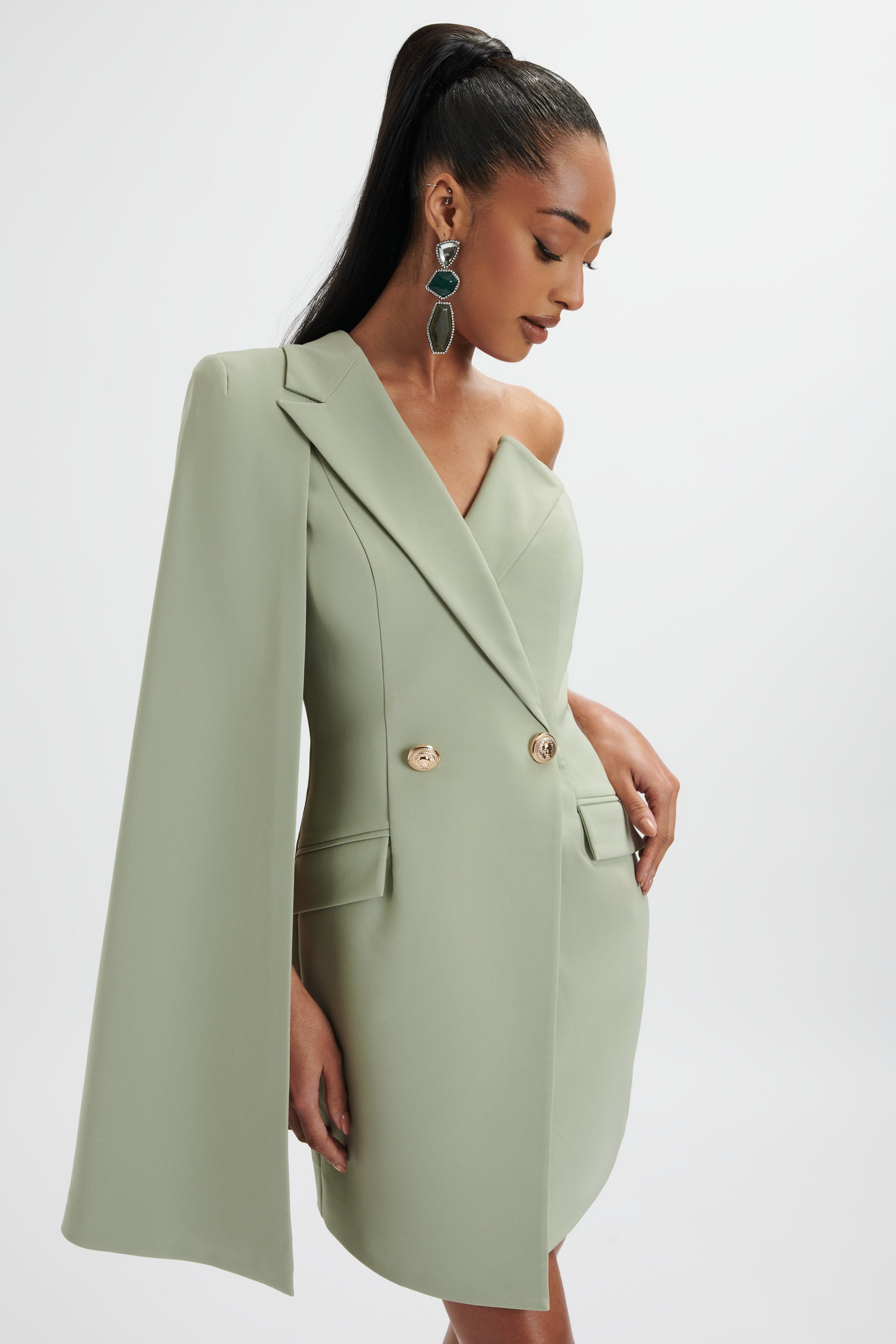 Sage on sale blazer dress