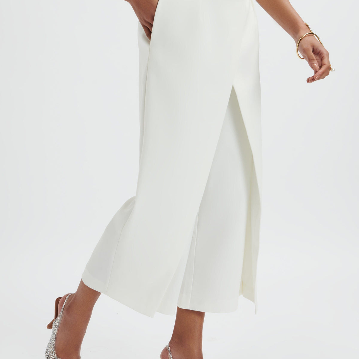 White Culottes - Buy White Culottes online in India