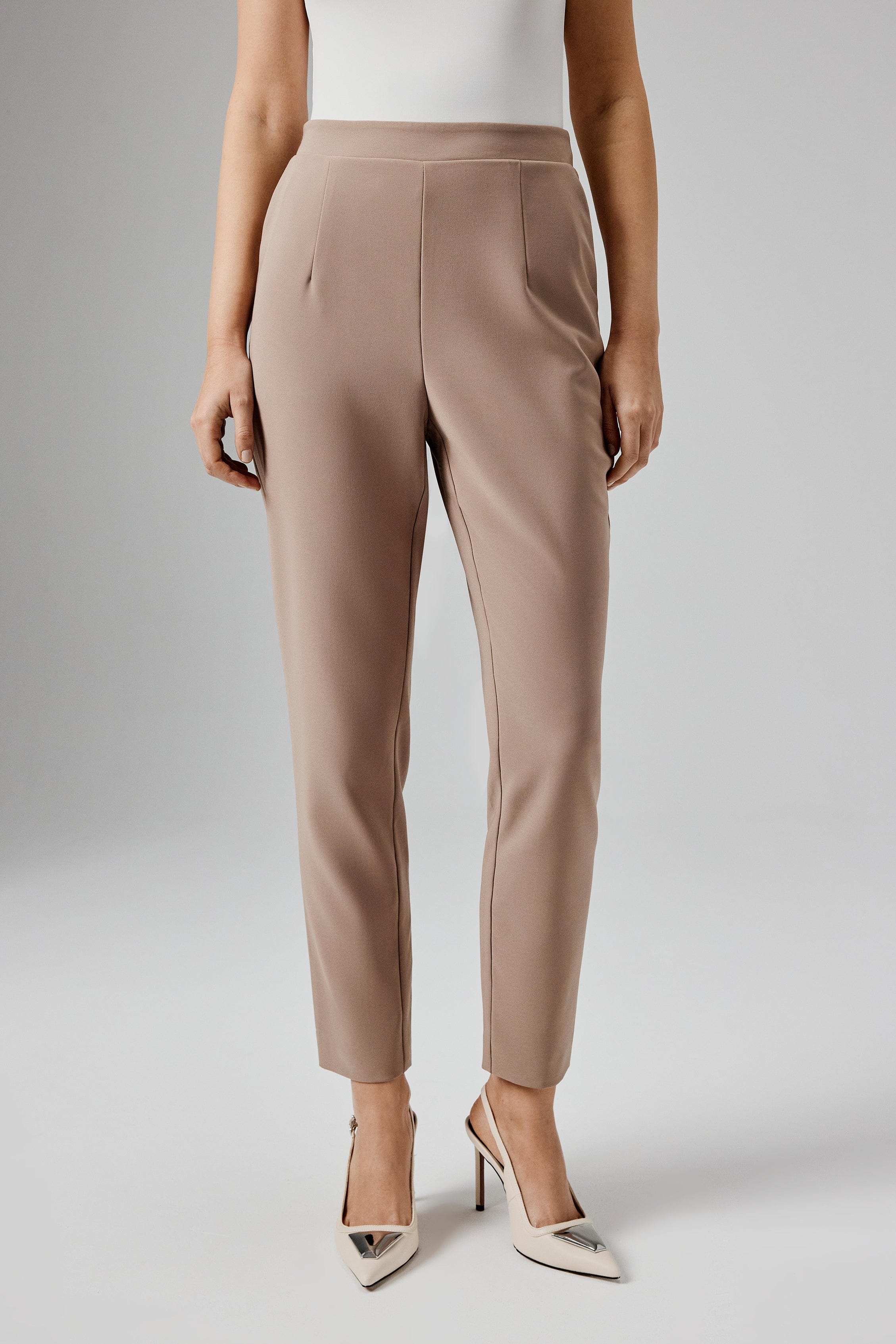 JAYDE Tailored Trouser in Mushroom