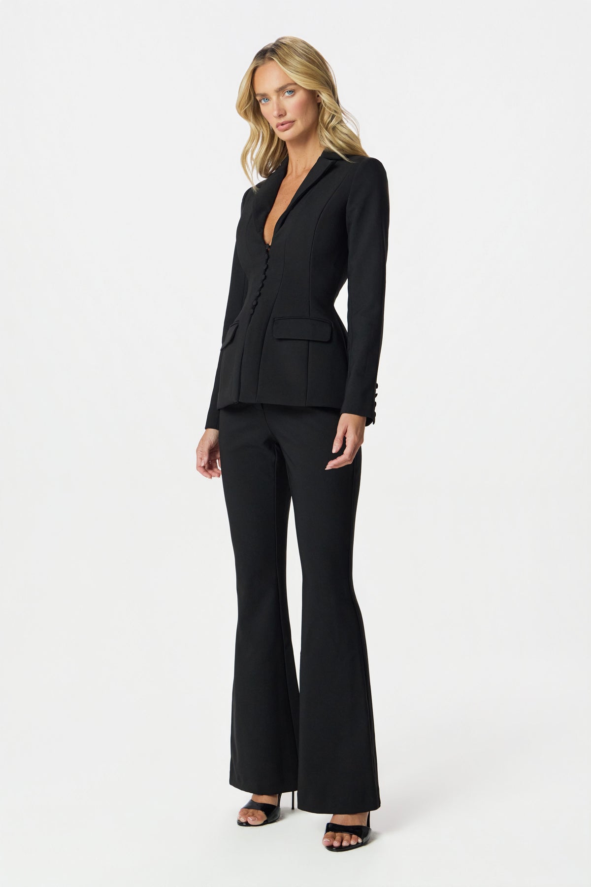 ISABELLA Tailored Trousers in Black